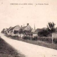 Dhuys et morin en brie 02 fontenelle en brie la grande route cpa