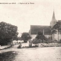 Dhuys et morin en brie 02 marchais en brie l eglise cpa