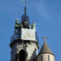 Dijon (Côte d'Or) L'église Notre-Dame, le Jacquemart