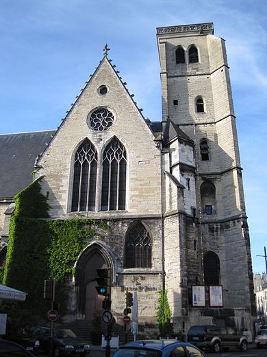 Dijon (Côte d'Or) L'église Saint-Jean