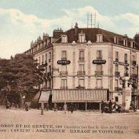 Dijon (Côte d'Or) L'Hôtel Morot et de Genève CPA