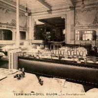 Dijon (Côte d'Or) L'Hôtel Terminus, restaurant CPA
