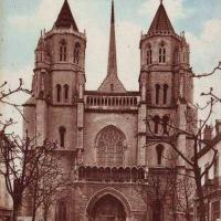 Dijon (Côte d'Or) La Cathédrale Saint-Bénigne CPA