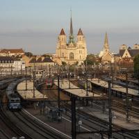 Dijon (Côte d'Or) La Gare Dijon-ville