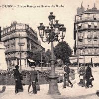 Dijon (Côte d'Or) La Place Darcy CPA