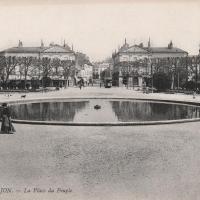 Dijon (Côte d'Or) La place du Peuple CPA