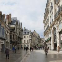 Dijon (Côte d'Or) La rue de la Liberté