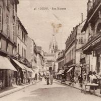 Dijon (Côte d'Or) La rue Musette CPA