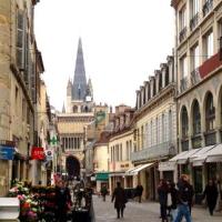 Dijon (Côte d'Or) La rue Musette