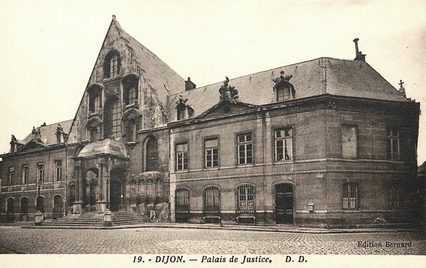 Dijon (Côte d'Or) Le Palais de Justice CPA