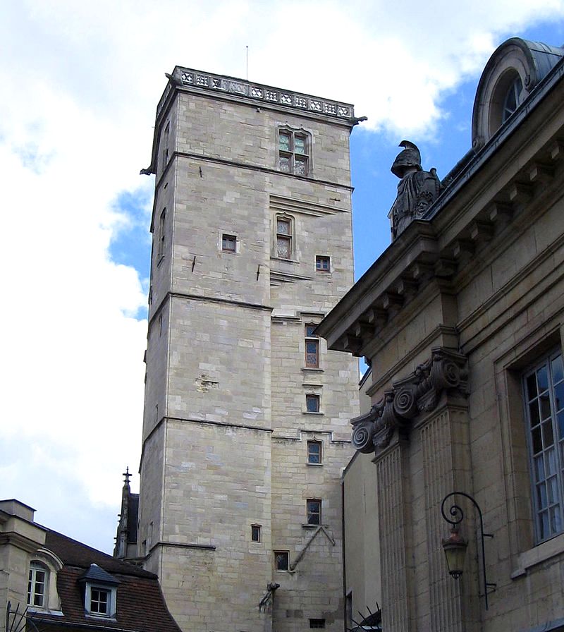 Dijon (Côte d'Or) Le Palais des ducs de Bourgogne, tour Philippe le Bon