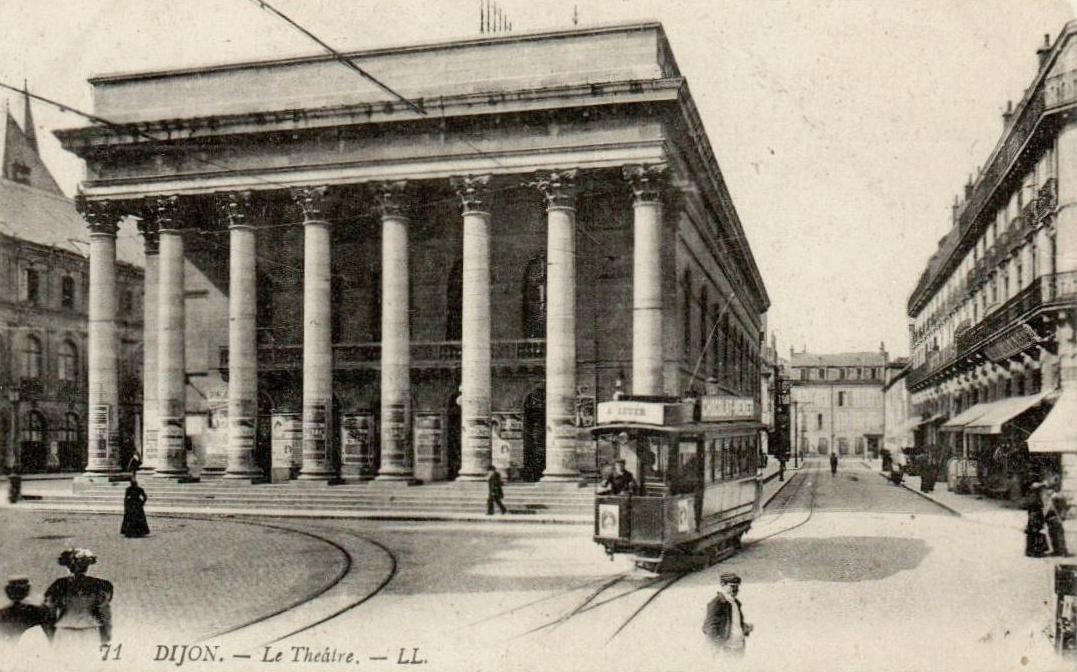 Dijon (Côte d'Or) Le Théâtre CPA