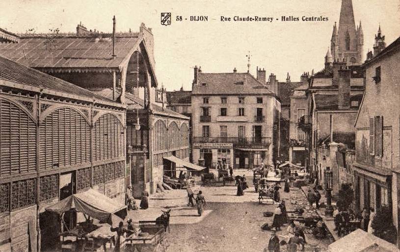 Dijon (Côte d'Or) Les Halles Centrales