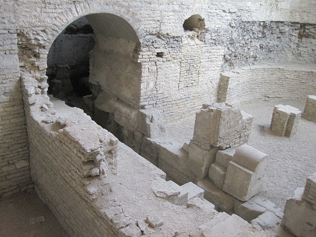 Dijon (Côte d'Or) Les vestiges de la Porte Saint-Etienne