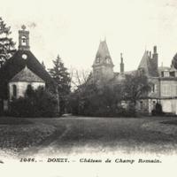 Champromain, le château CPA