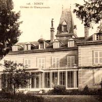 Champromain, le château CPA