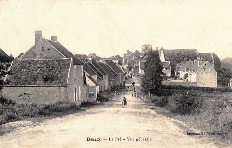 Donzy (Nièvre) Donzy-le-Pré CPA