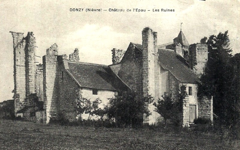 Donzy (Nièvre) L'Abbaye de l'Epeau CPA