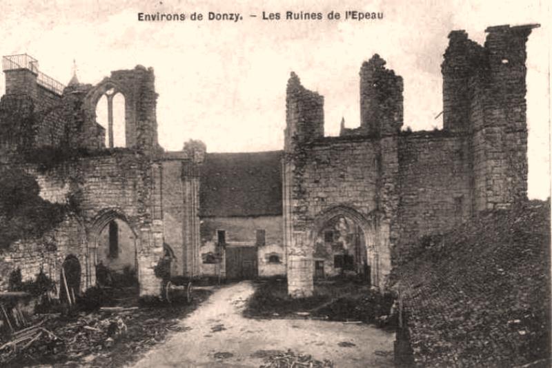 Donzy (Nièvre) L'abbaye de l'Epeau CPA