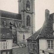 Donzy (Nièvre) L'église Saint Caradeuc CPA