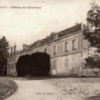 L'Eminence, le château CPA