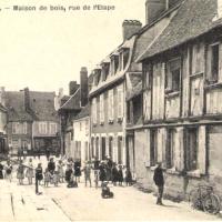 La rue de l'Etape CPA