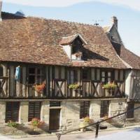 Une maison à pans de bois