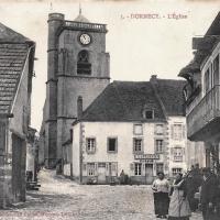 Dornecy (Nièvre) L'église Saint Martin CPA