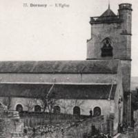 Dornecy (Nièvre) L'église Saint Martin CPA