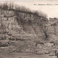 Dornecy (Nièvre) La Manse, les carrières CPA