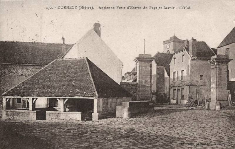 Dornecy (Nièvre) La Porte de Bourgogne CPA