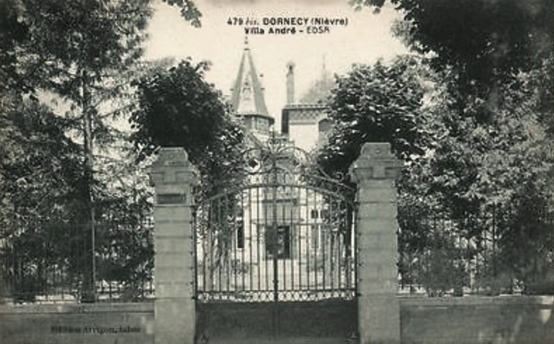 Dornecy (Nièvre) La villa André CPA