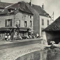 Dornecy (Nièvre) Le café-bar CPA