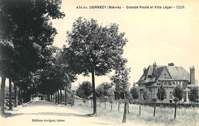 Dornecy (Nièvre) Le château-Léger CPA