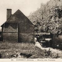 Dornecy (Nièvre) Le moulin CPA
