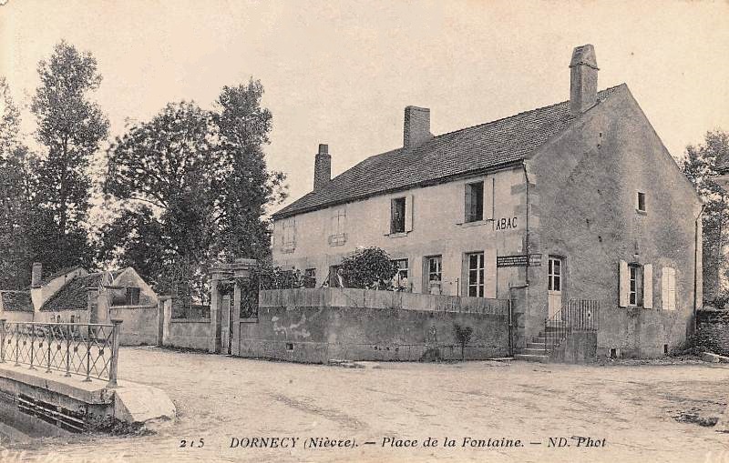 Dornecy (Nièvre) Le Tabac CPA