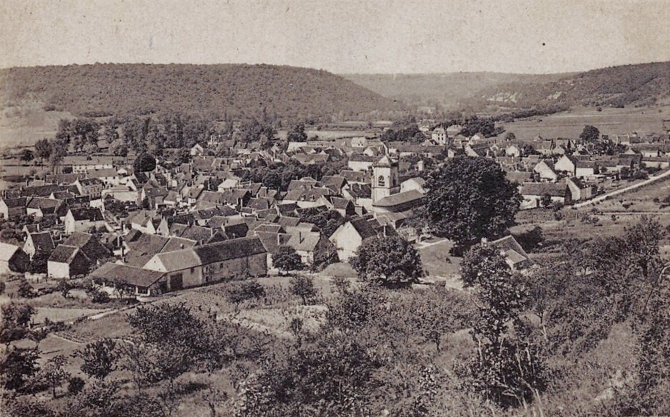 Dornecy (Nièvre) Vue générale CPA