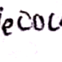 Douant Marie (1718/1802), sa signature en 1772