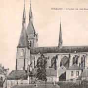 Dourdan essonne l eglise cpa