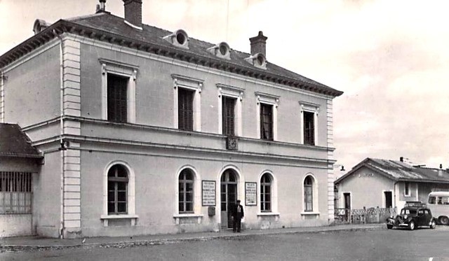 Dourdan essonne la gare cpa