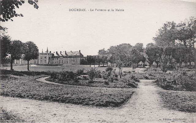 Dourdan essonne la mairie cpa