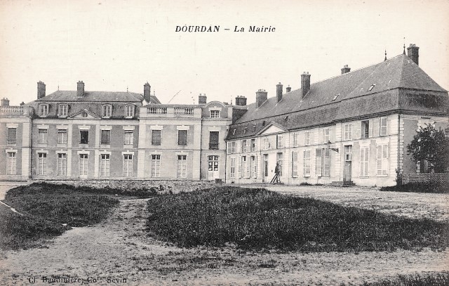 Dourdan essonne la mairie cpa