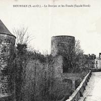 Dourdan essonne le chateau cpa