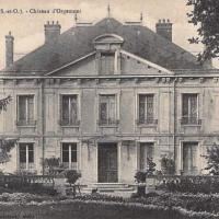 Dourdan essonne le chateau d orgement cpa