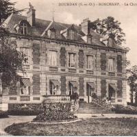 Dourdan essonne le chateau de bonchamp cpa