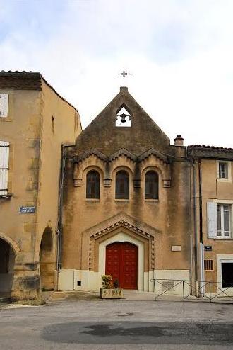 Dourgne (Tarn) chapelle de l'ancien hospice