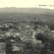 Dourgne (Tarn) CPA Vue générale