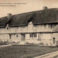 Envronville seine maritime la ferme de bois-hebert cpa