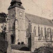 Envronville seine maritime l' eglise cpa