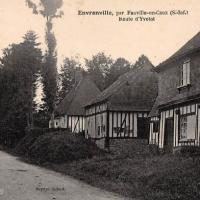 Envronville seine maritime la route d yvetot cpa